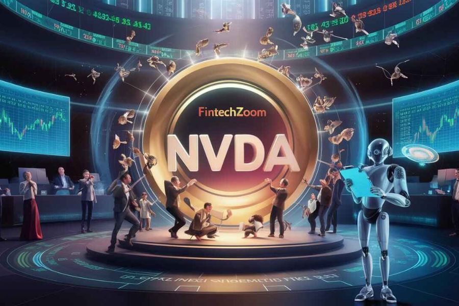 fintechzoom nvda stock